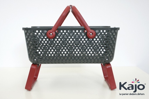 [PV001914] Mand KAJO 15L GRIJS/ROOD