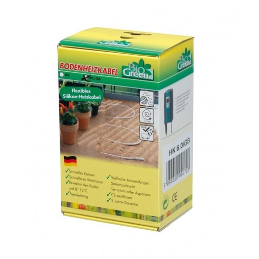 [4108] Biogreen verwarmingskabels 10m