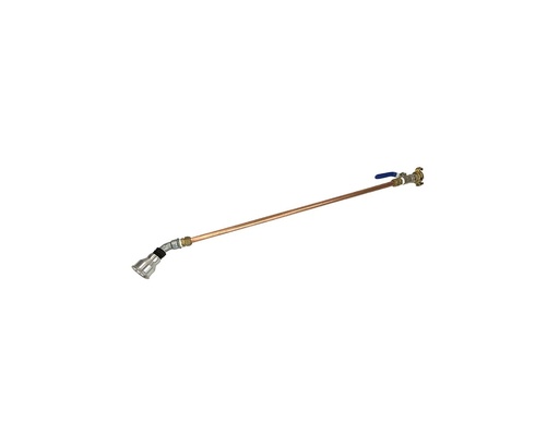 [S2030023] Aquaking Gietstok Koper 15 mm - 72 cm lang