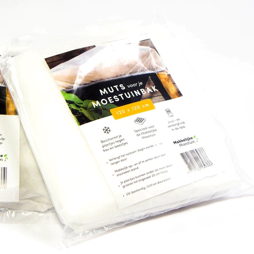 [RetailTrust_2753] Makkelijke moestuin muts voor grote bak 1.20x1.20