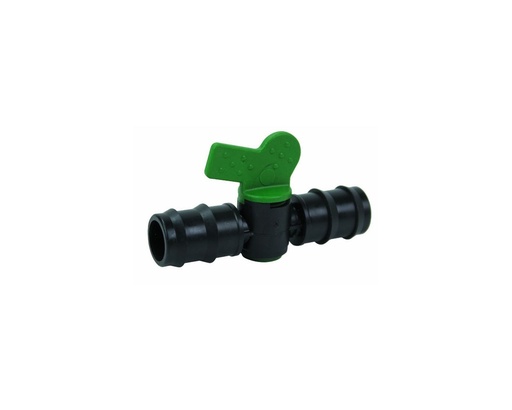 [H1120059] PE Vlinderkraan PE slang 16x16mm