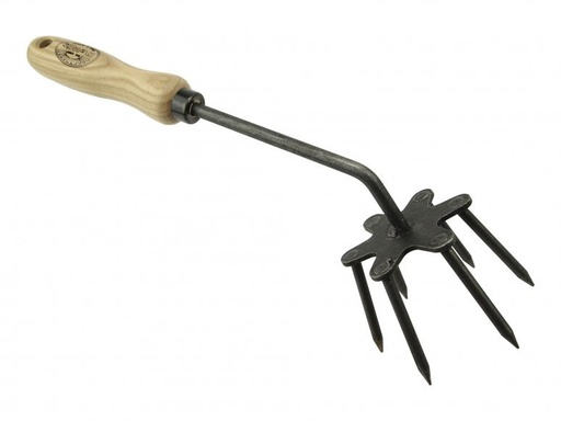 [3143] De Wit Tuinwoeler essen handvat 140mm