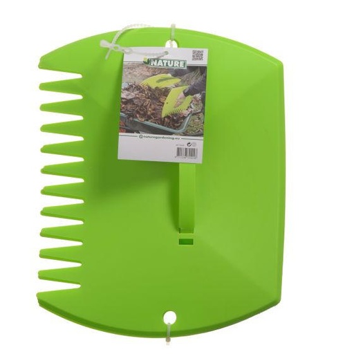 [6072424] Nature Bladscheppen met handvat groen 37x29,5cm se