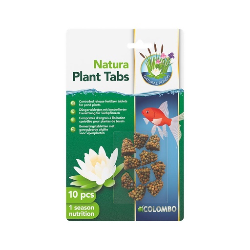 [05030040] Colombo Natura Plant Tabs 10 pcs