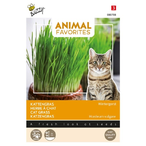 [080708] Buzzy Animal Favorites Kattengras