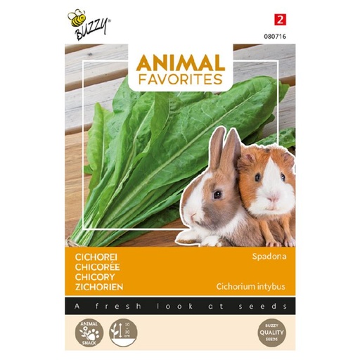[080716] Buzzy Animal Favorites Cichorei voor Konijn en Cav