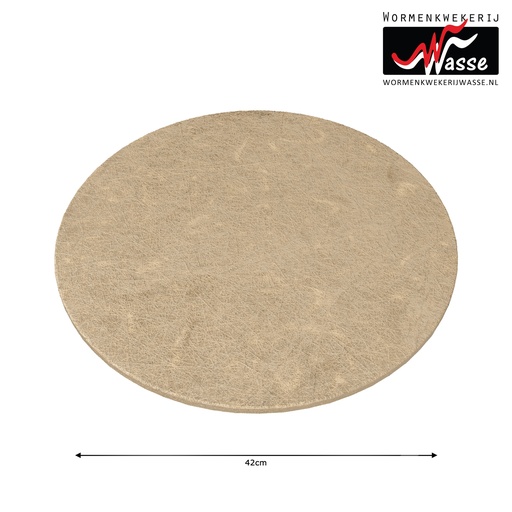 [RetailTrust_6759] Wasse Hennepmat rond 42 cm Ø