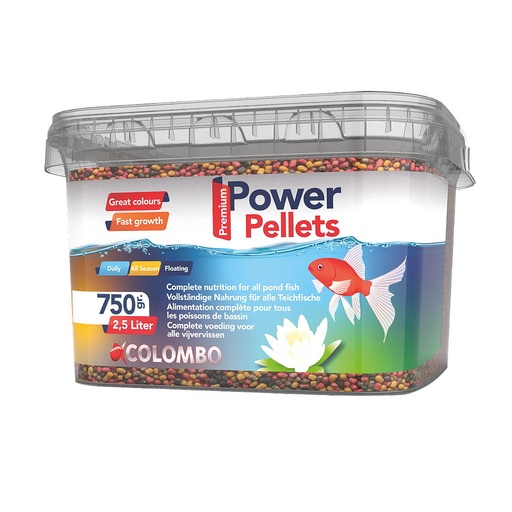 [03050745] COLOMBO POWER PELLET 2,5L
