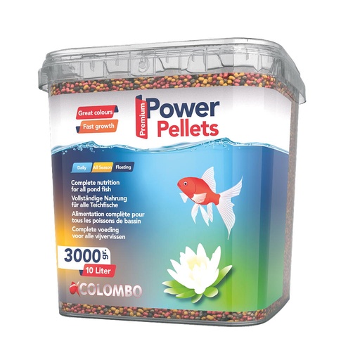 [03050755] COLOMBO POWER PELLET 10L