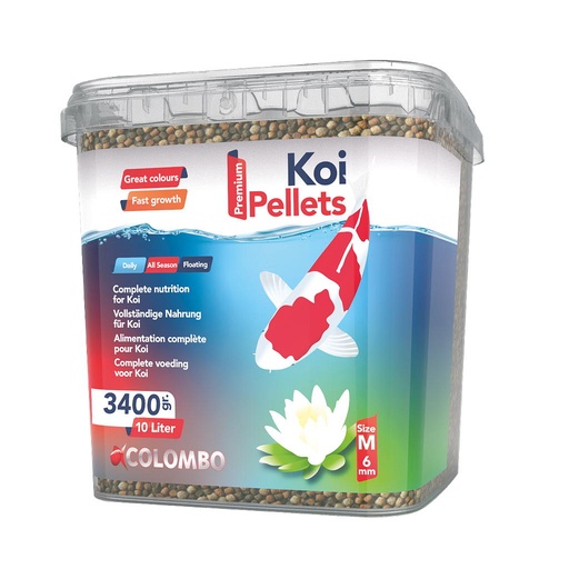 [03050785] COLOMBO KOI PELLETS MEDIUM 10L