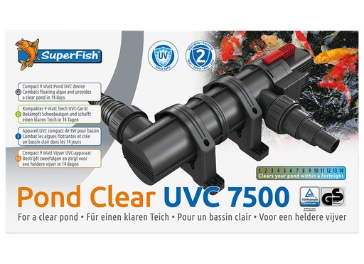 [06010130] SF PONDCLEAR UVC 9W/7.500 LTR