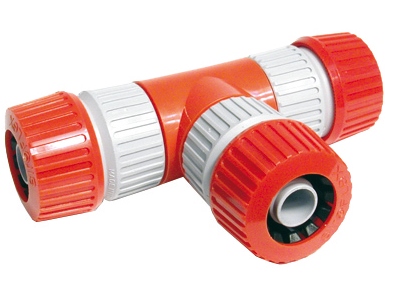 [RS4489BL] Talen Tools T-vertakking ø 12-18mm met 3 slanghouders