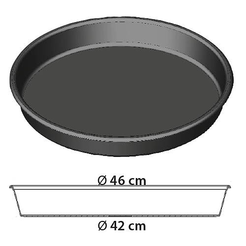 [60.019] Opvangbak rond 46 cm Ø