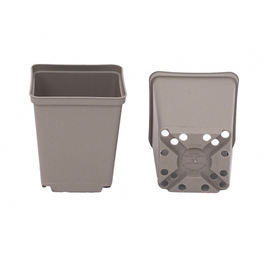 [1056941] Pot 7x7x8 Taupe 0,27L