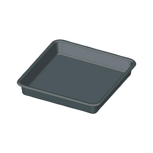 [60.014] opvangbak vierkant 17x17cm voor 5, 6,5 en 7L