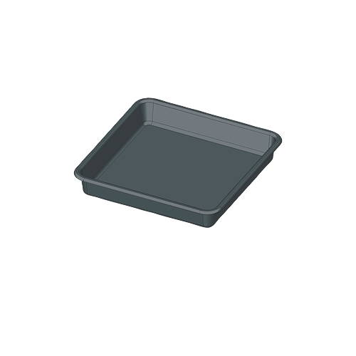 [60.013] opvangbak vierkant 14x14 cm voor 3,5L