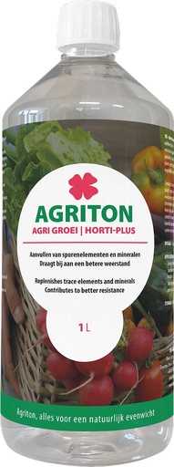 [8717677722143] Agriton Agri Groei homeopatisch plantenversterker, fles van 1 l
