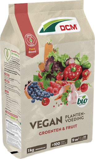 [1005982] DCM Vegan Plantenvoeding Groenten & Fruit 1kg