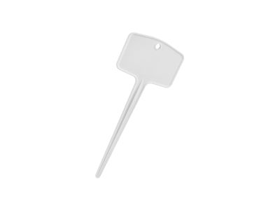 [2671355-001] Green Basics Plantlabels Small wit