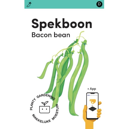 [MM0244] Makkelijke Moestuin Stokspekbonen Neckarkönigin