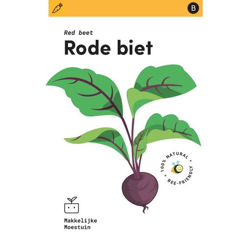 [MM0289] Makkelijke Moestuin Rode Biet Monty