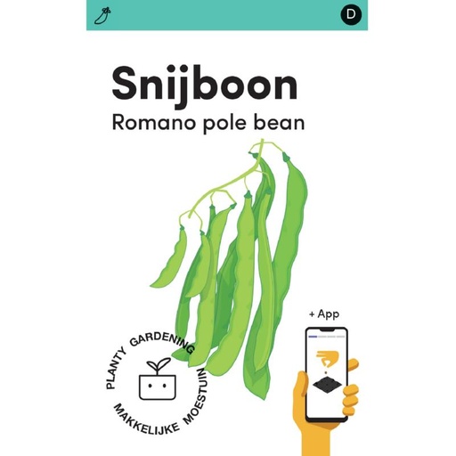 [MM0241] Makkelijke Moestuin Stoksnijbonen Helda