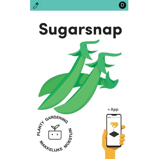 [MM0227] Makkelijke Moestuin Peul-Doperwt Jessy, Sugersnap