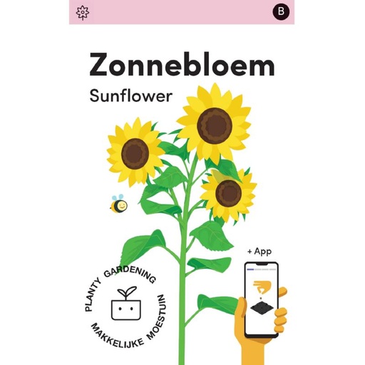 [MM0234] Makkelijke Moestuin Helianthus, Zonnebloem Henri Wilde