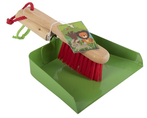 [LK22] Talen Tools Stoffer en blik Leeuw &Konijn