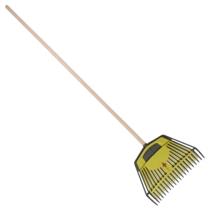 [RG45SET] Talen Tools Bladhark - Bladvork - 2-in-1 - Essenhouten steel - 160 cm - Met handbladvork