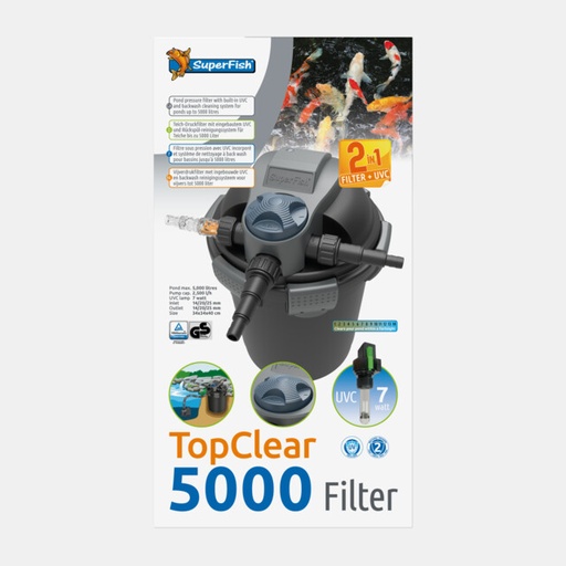 [06020130] SF TOPCLEAR 5000 UVC-7W