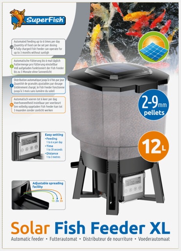 [06090080] SF SOLAR FISH FEEDER XL