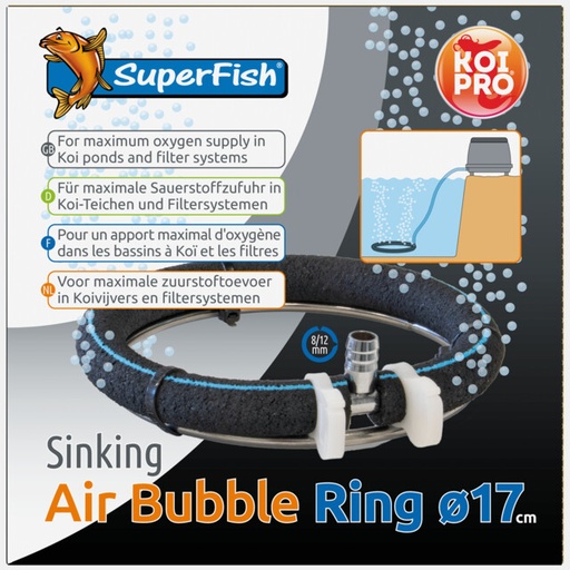 [08010200] KOI PRO SINKING AIR BUBBLE RING Ø 17CM