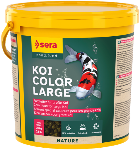 [07025] Sera Koi Color Large 3,8 L (980 g)