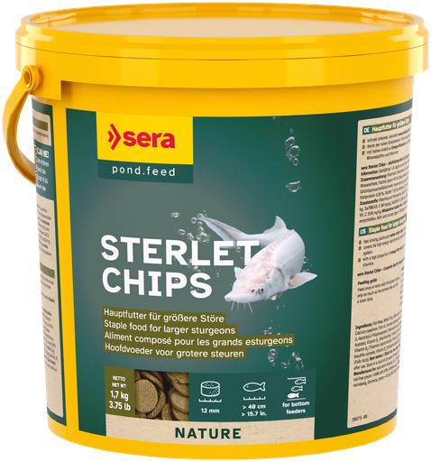 [7153] Sera Sterlet Chips 3,8 L (1,7 kg)