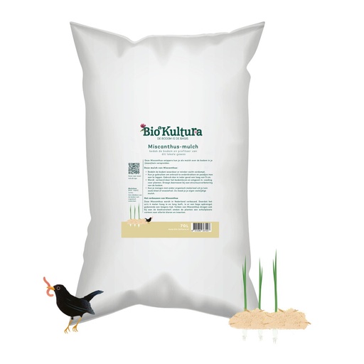 Bio-Kultura Miscanthus-mulch 70L