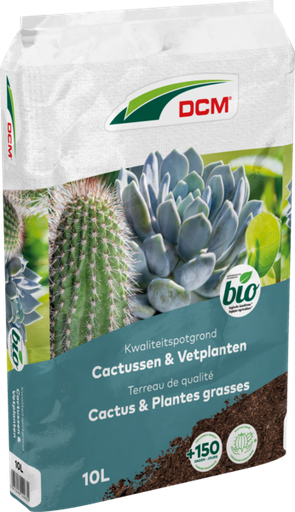 Potgrond Cactus &Vetplanten BIO 10L|