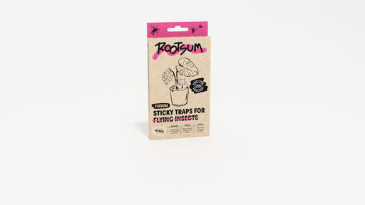 [60189] ROOTSUM Fixsum Decoratieve gele vangplaten rouwvliegjes - 10 stuks
